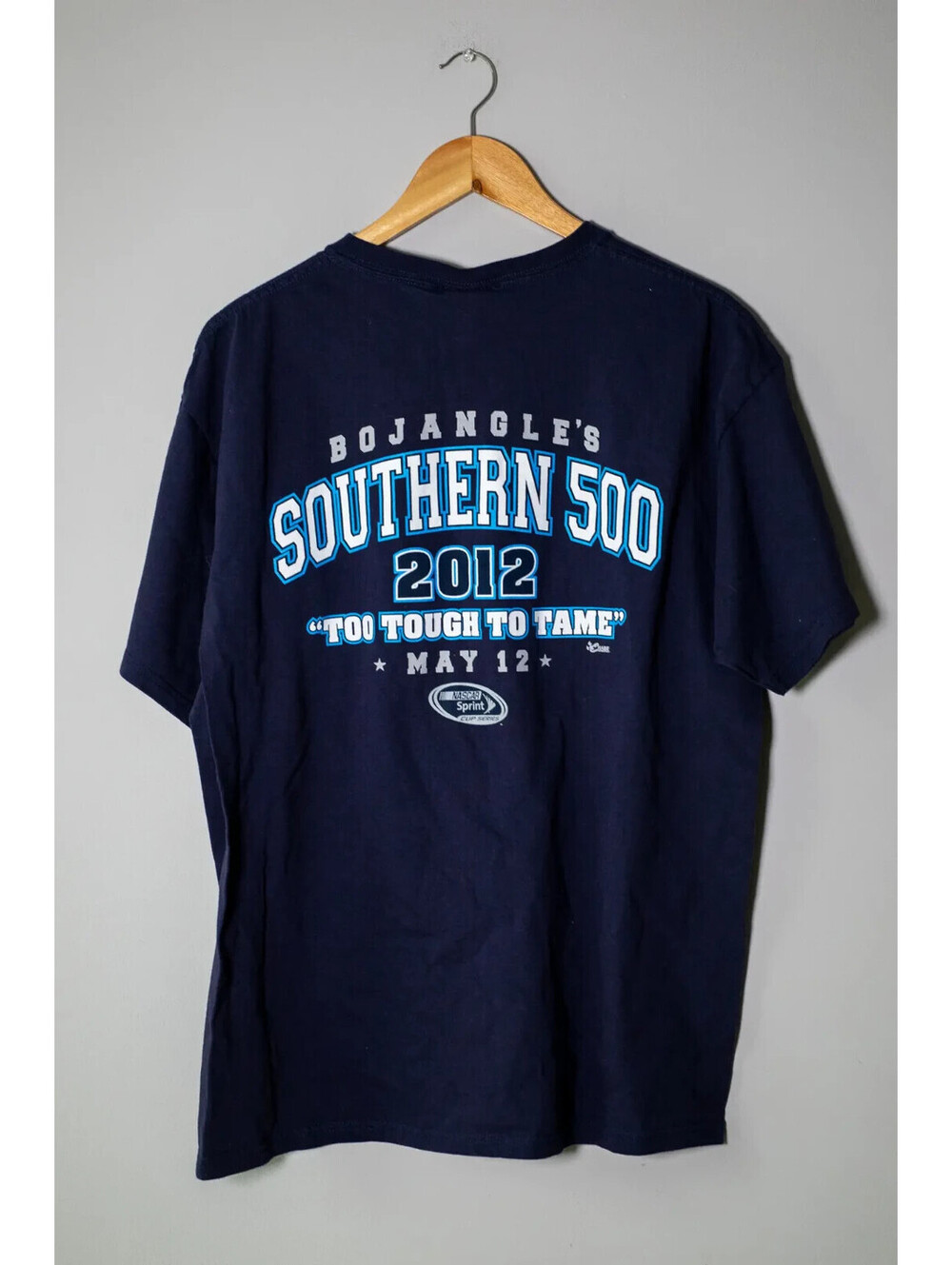 NASCAR Racing Bojangle's Southern 500 Vintage Y2K 2012 - Tshirt - Men's XL